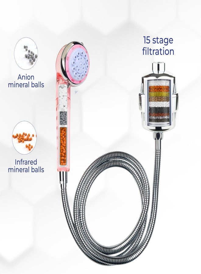 RIVERSOFT SFH-15 combo pack, SF-15 PRO shower and tap filter for hard water and SH-15 Handshower water softener|Hard water filter (ABS, Chrome) - Image 3